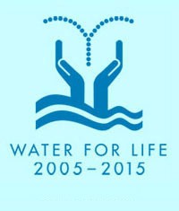 Logo der International Decade for Action 'Water For Life'