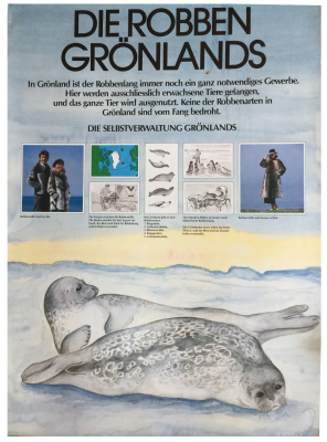 Robben Grönlands (Bild: Tusarviilik Nuuk, Grönländische Selbstverwaltung 1986)