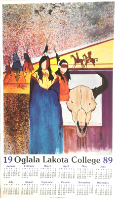 Oglala Lakota College Jahreskalender 1989