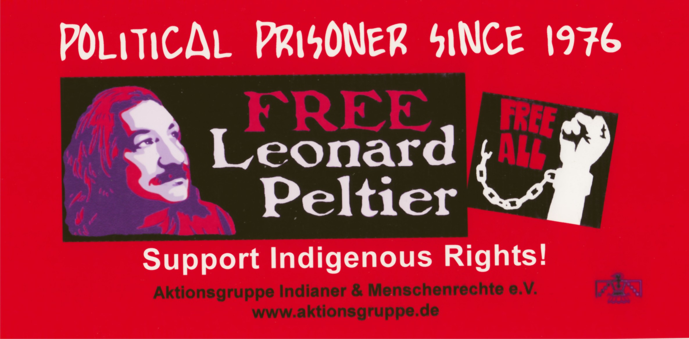 Aktion für Leonard Peltier