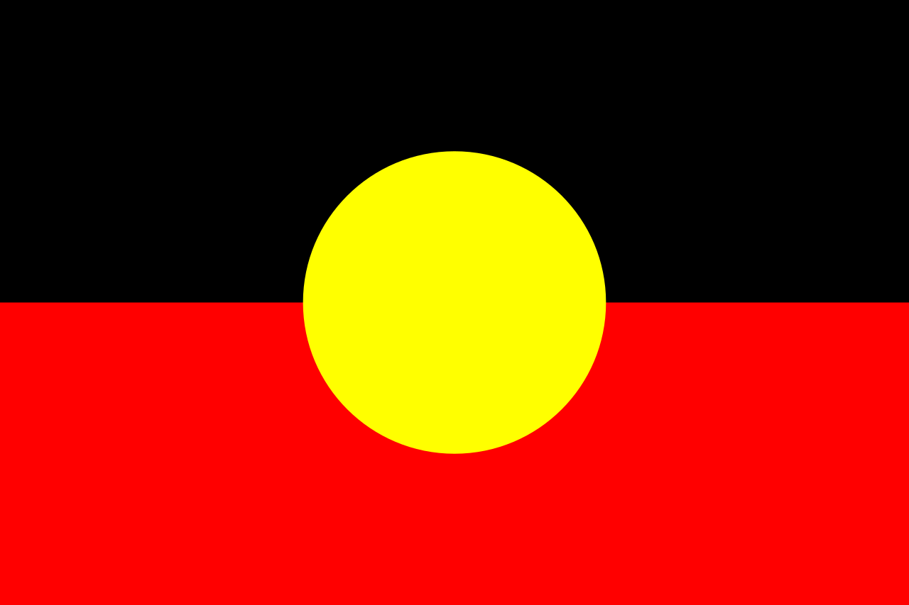 Flag of the Australian Aborigines (SVG)