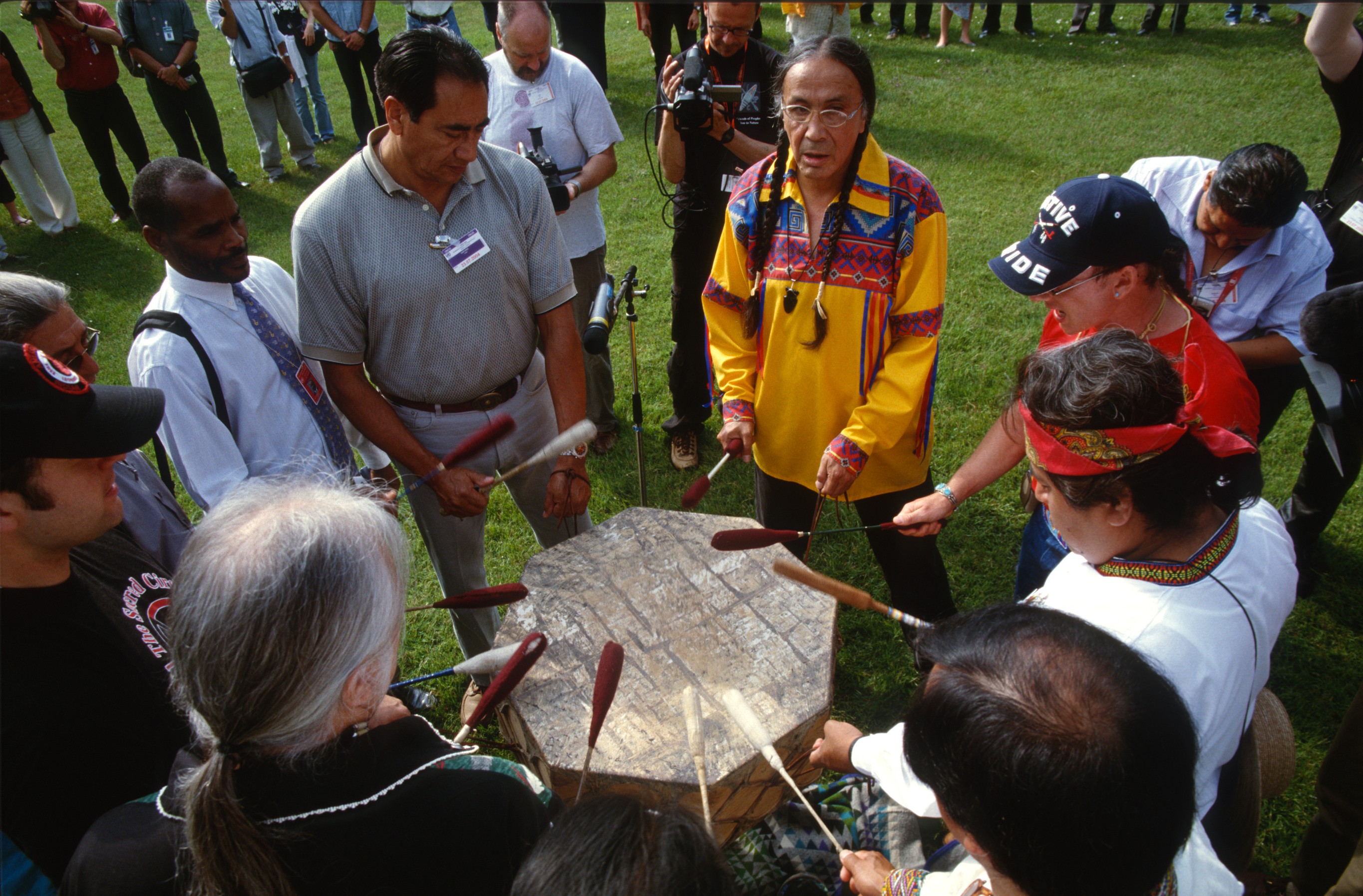 Feiern zum Indigenous Day (Foto Oliver Kluge 2004)