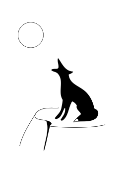 Logo Coyote Graustufen 1000 px freigestellt