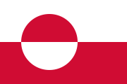 Flagge Grönlands (Wikipedia)
