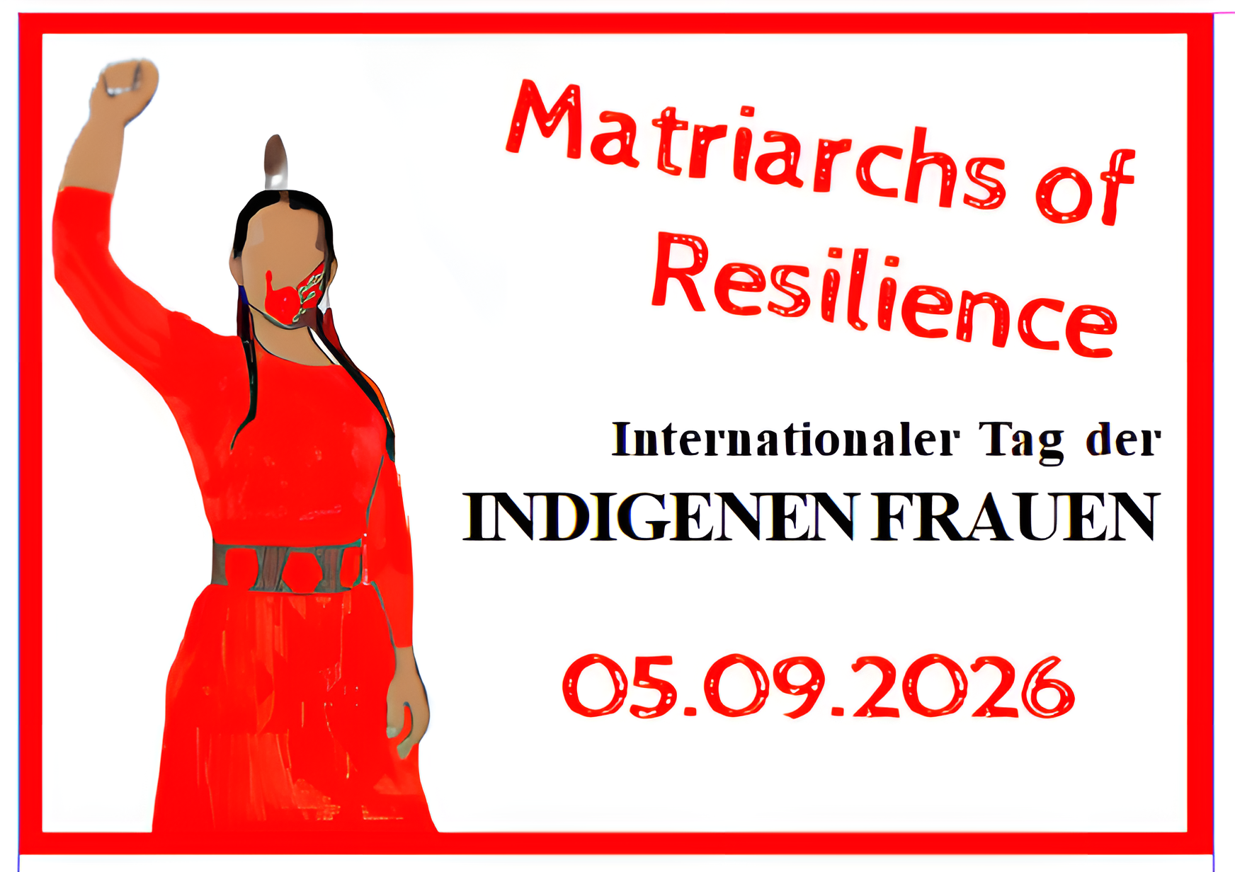 Postkarte Vorderseite Intl Day